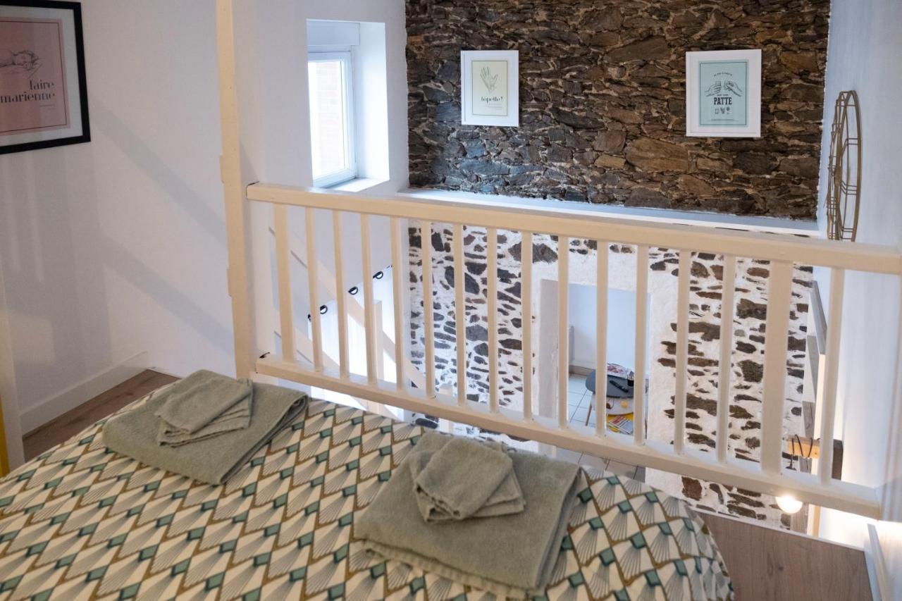Le Duplex A Mimine Lägenhet Le Pin-en-Mauges Exteriör bild